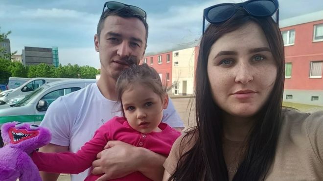 Yulia and her family