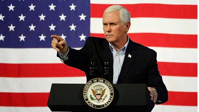 Ông Mike Pence đưa ra tuyên bố trên trong một cuộc phỏng vấn với Fox News