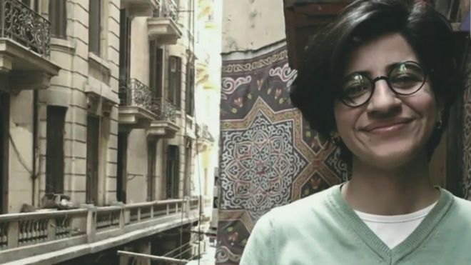 الناشطة المصرية سارة حجازي
