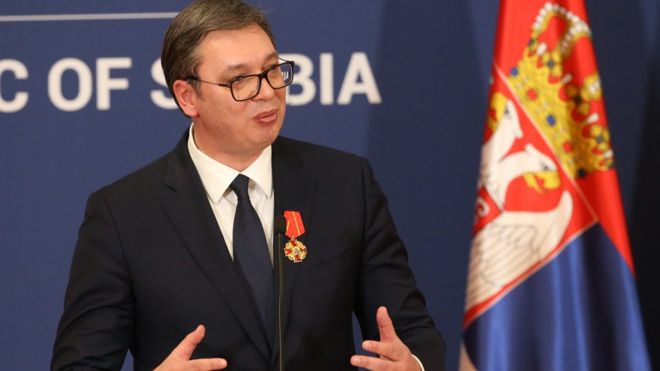 Президент Сербии Александр Вучич. Файл фото