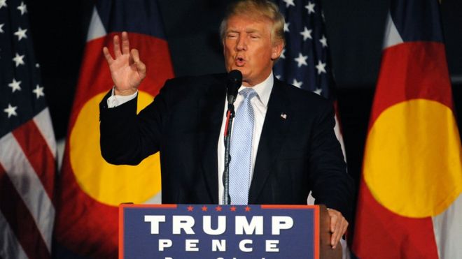 Donald Trump in Denver, Colorado - 29 July