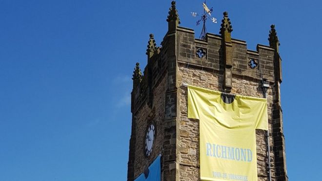 Ричмондская церковь, башня с часами