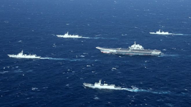Tàu chiến của Trung Quốc ở Biển Đông