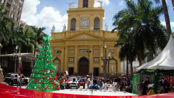 Catholic Church in Campinas, Brazil, on 11 December 2018