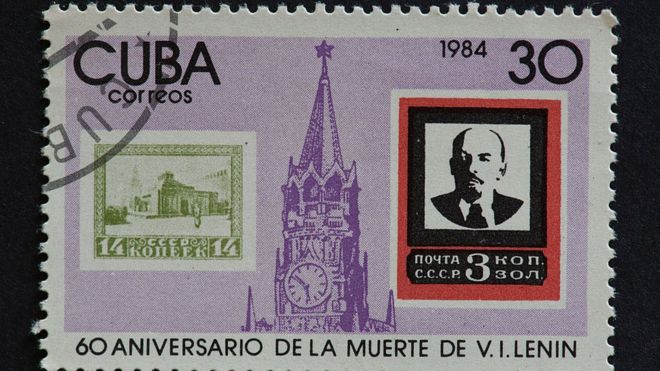 марка с Лениным