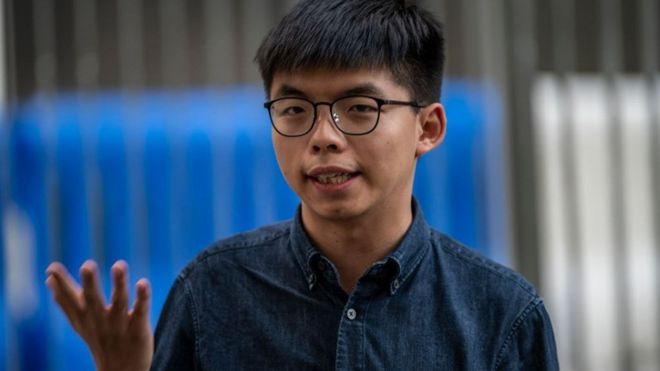 Ý định ra tranh cử địa phương của Joshua Wong đã thất bại
