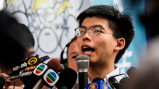 Nhà hoạt động Joshua Wong