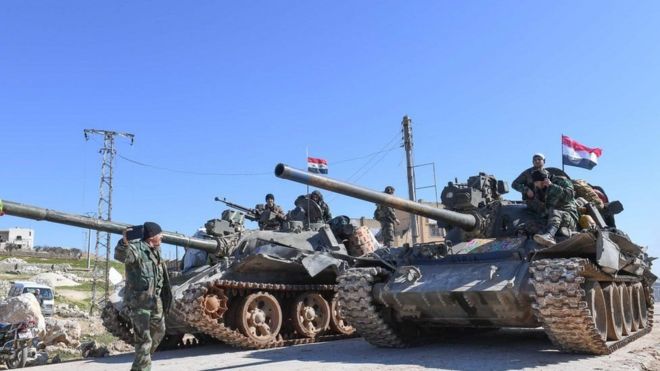وحدات من الجيش السوري تتقدم في إدلب