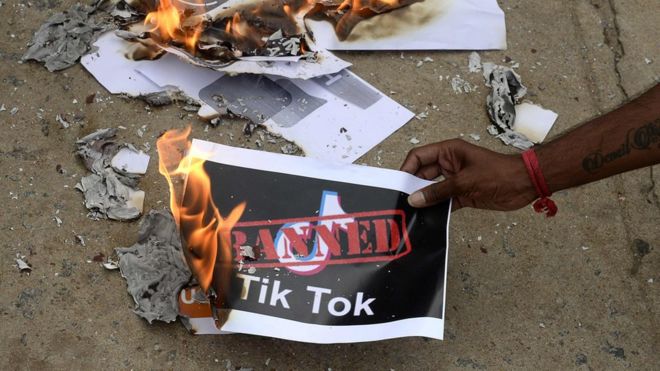 TikTok уже заблокирован в Индии
