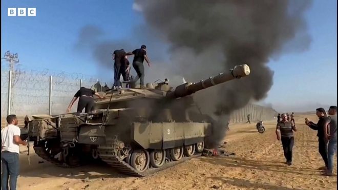 ハマス戦闘員がイスラエル侵入、前例のない奇襲攻撃はどのように起きたのか