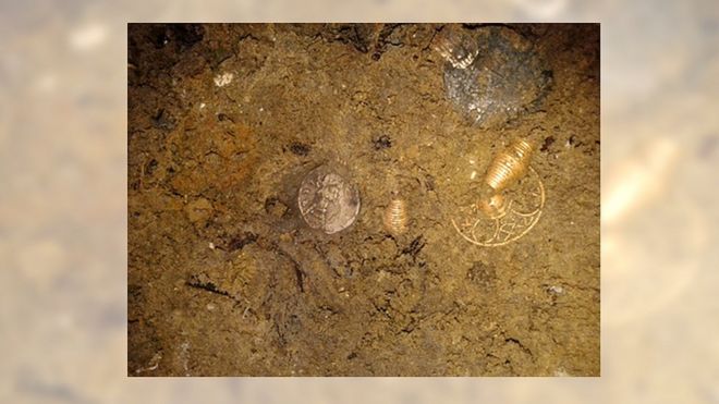 Англосаксонские украшения найдены на юге Норфолка