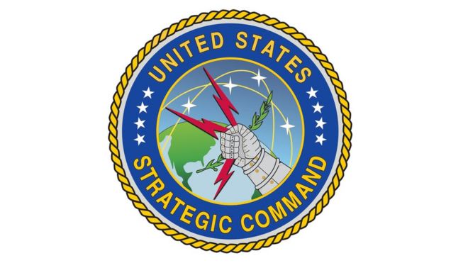 Печать / знаки отличия / логотип для стратегического командования США