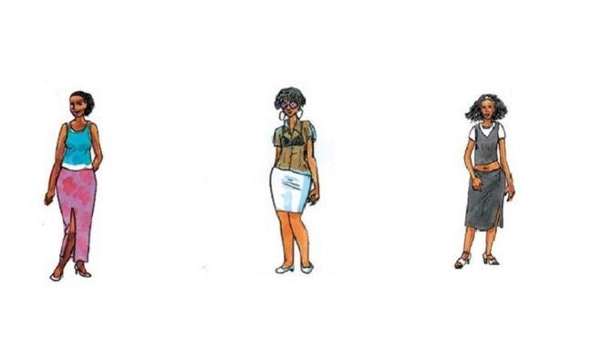 Baadhi ya nguo zinazoonesha maungo ya mwili