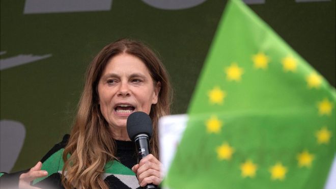 Кандидат в австрийские зеленые Сара Винер, 27 апреля 19