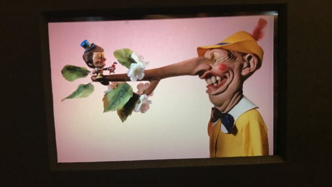 Кукла Нила Киннока «Spitting Image» с длинным носом