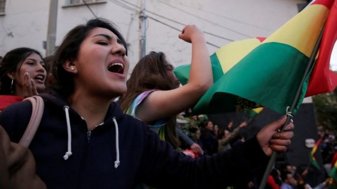 Protes di Bolivia