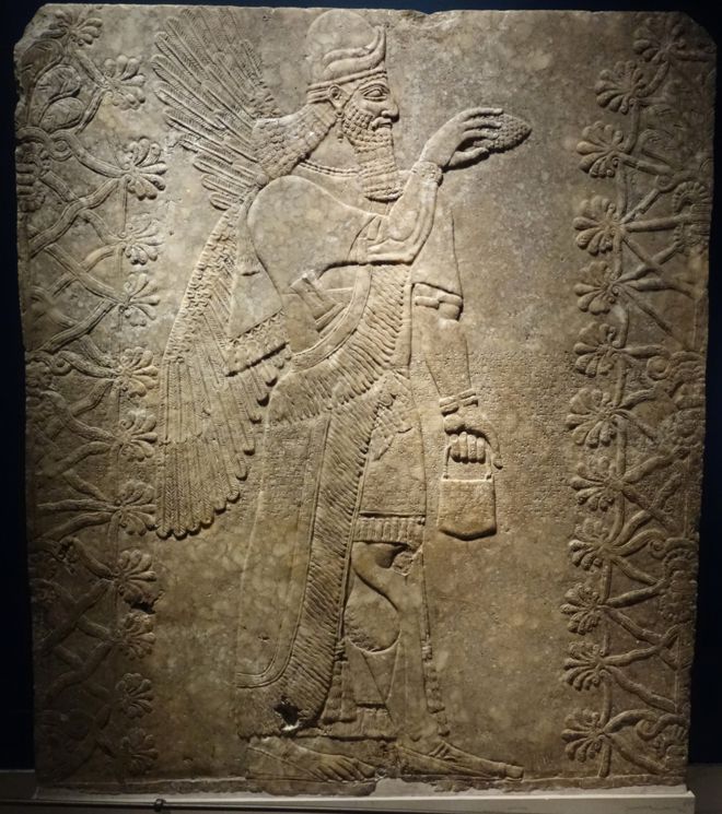 Джин Нимруд, высеченный в камне