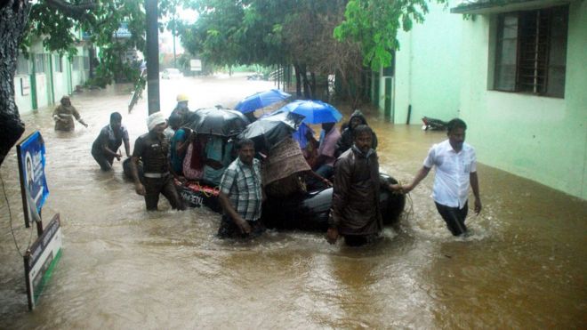 Наводнения в Ченнае