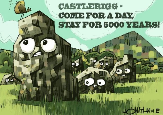 Открытка Castlerigg Day Out