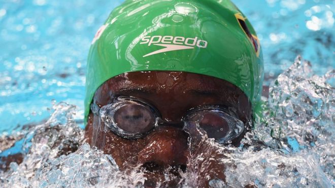 Frantz Dorsainvil ficou em 112º entre 113 nadadores na prova dos 50m do Mundial de 2015