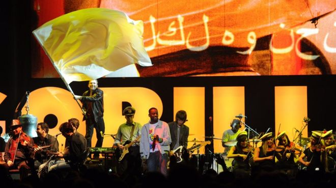 Дэймон Альбарн и Сирийский национальный оркестр арабской музыки