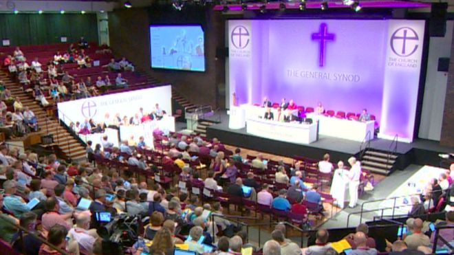  The general synod meeting lasts four days 