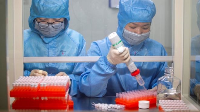 Производство наборов для выявления вируса