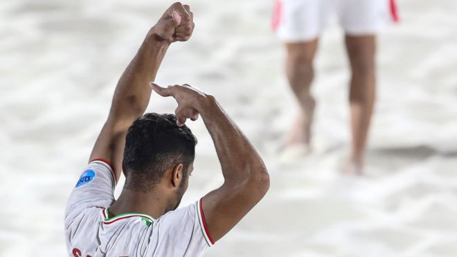 ا﻿قدام نمادین سعید پیرامون بعد از زدن گل، بازتاب بسیار گسترده‌ای پیدا کرد