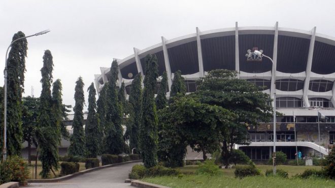 National Theatre for Lagos, Nigeria.