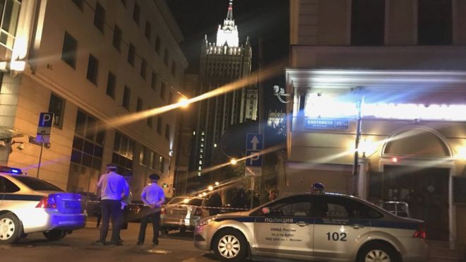 В Москве обстреляли полицейских