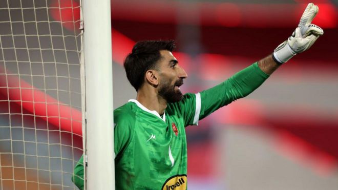 علیرضا بیرانوند، دروازه‌بان تیم ملی فوتبال ایران