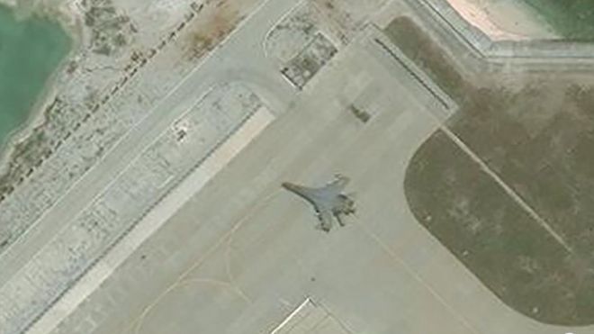 Imagen satelital de la isla Woody