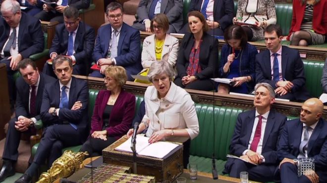 Image result for Brexit: MPs vote on changes to PM May's plan