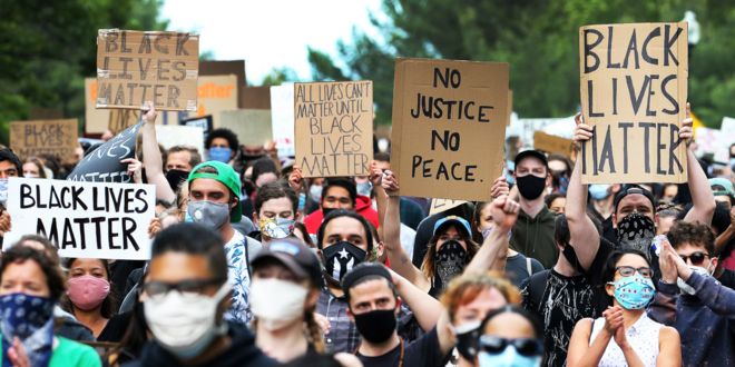 Протест Black Lives Matter в США, вызванный смертью Джорджа Флойда в Миннеаполисе 25 мая 2020 года