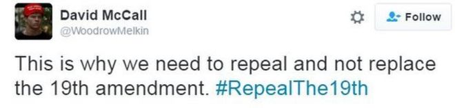 Вот почему мы должны отменить, а не заменить 19-ую поправку # repealthe19th