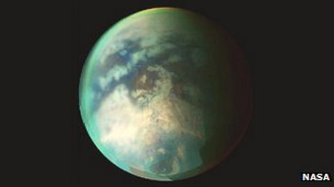 Титан (НАСА / Лаборатория реактивного движения / Университет Аризоны)