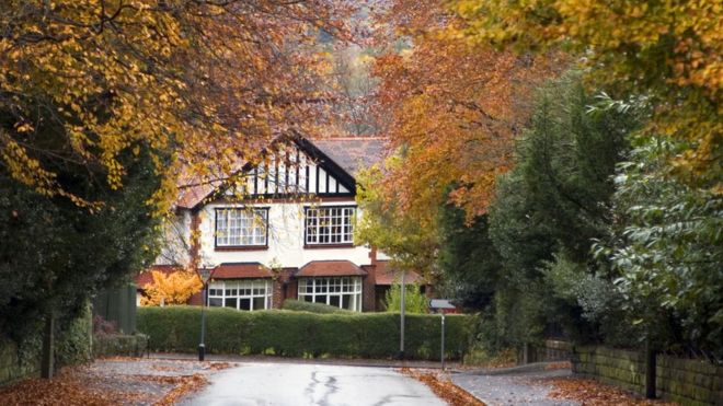 house in Autumn