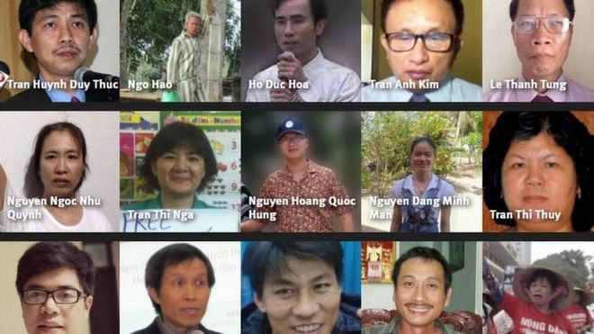 15 vụ bắt giữ tù nhân chính trị mà Tổ chức Theo dõi Nhân quyền cho là cần phải được chú ý