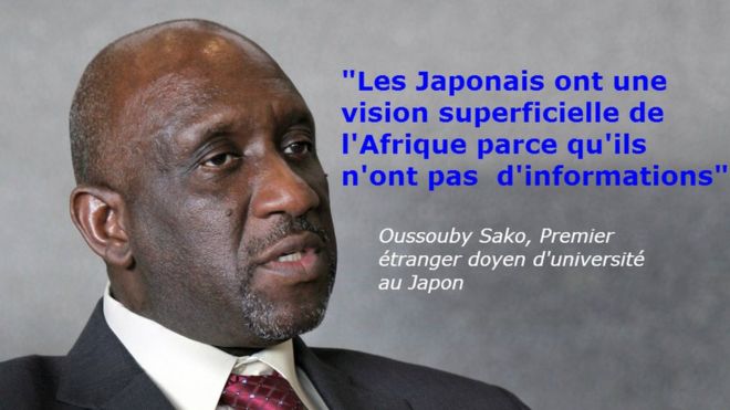 Oussouby Sacko, un Africain doyen d'université au Japon
