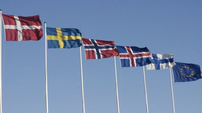 پرچم‌های اسکاندیناوی