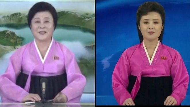 Ведущие северокорейского телевидения