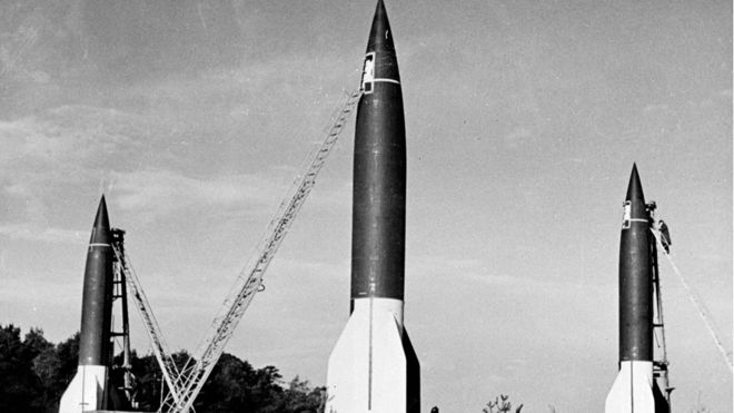 Launching site for V2 rockets in Germany
