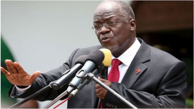 Le président tanzanien, John Magufuli