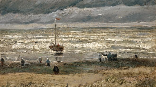 Van Gogh's Seascape at Scheveningen