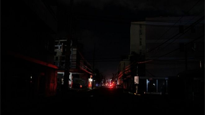 Улицы без электричества