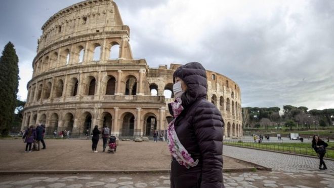 Tourist in Rome