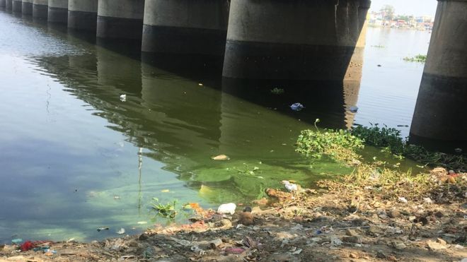 கழிவு நீர் ஏரி