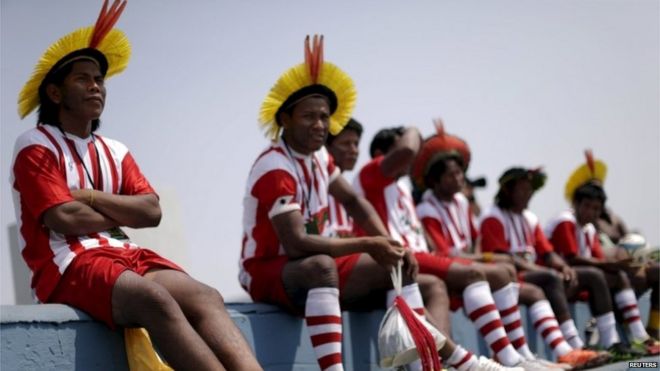 Brazil Hosts First World Indigenous Games In Palmas Bbc News - 