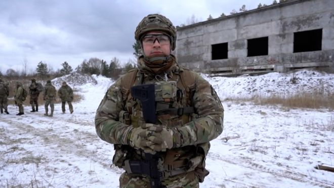Chân dung một lính tình nguyện Ukraine