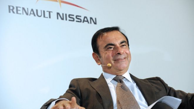 Председатель правления Renault-Nissan Карлос Госн